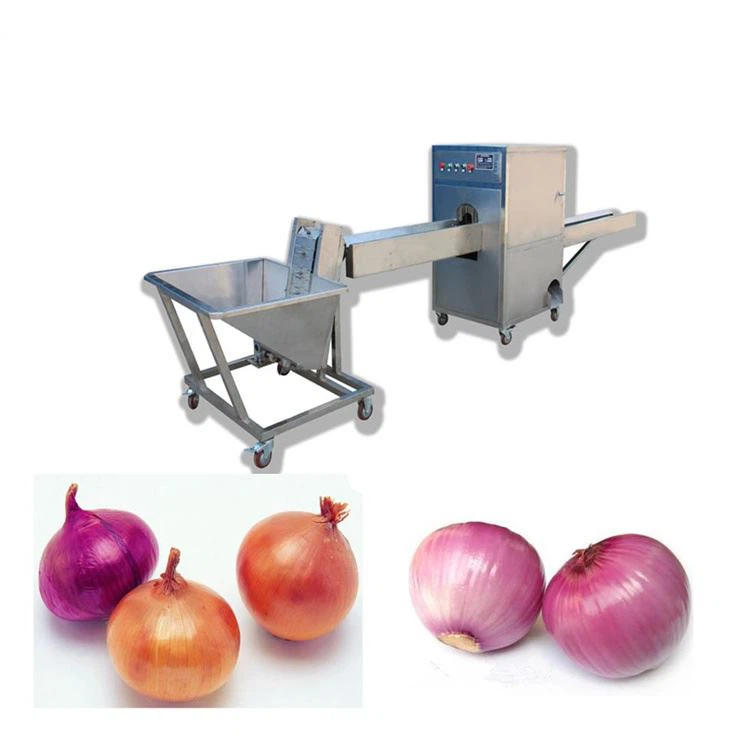 Onion Root Cutting Machine