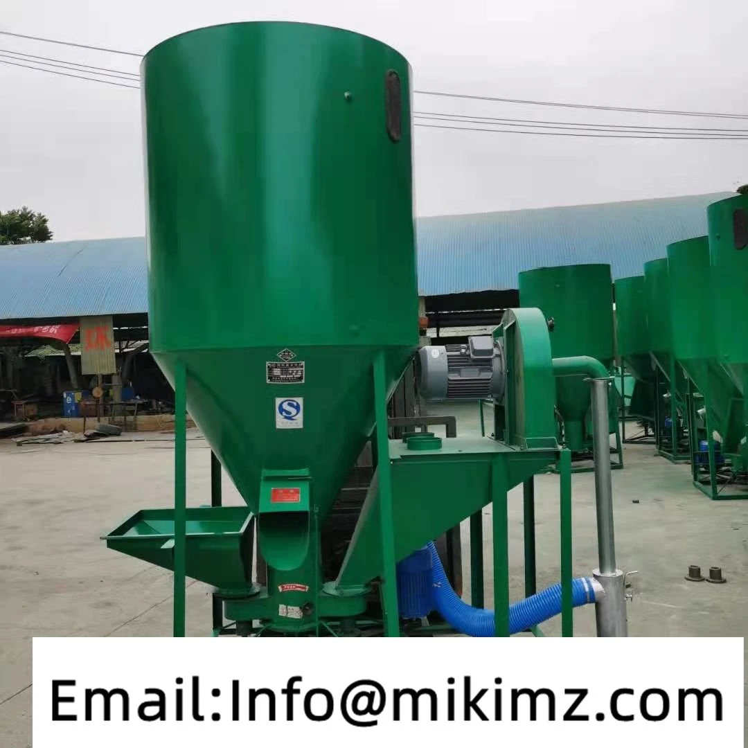 Animal Feed Grinder and Mixer for Livestock Farm 