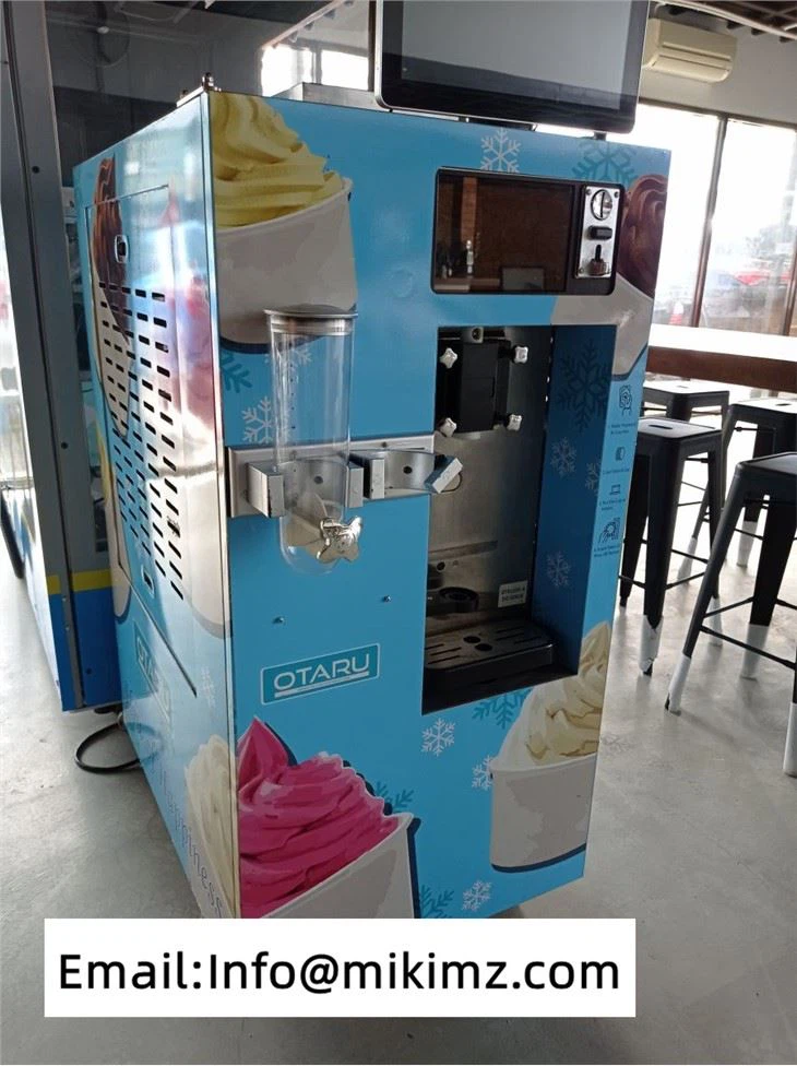 নরম আইসক্রিম মিনি মেশিন