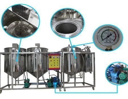 Red Palm Oil Refining Machine