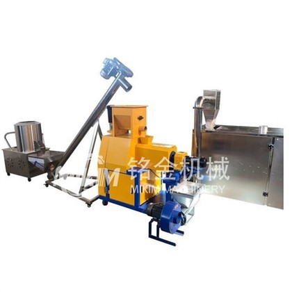 স্টেইনলেস স্টিল ডগ ফ্লোটিং ফিশ চিকেন অ্যানিমাল ফিড পেলেট মেকিং মেশিন