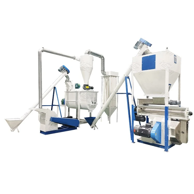 Automated Cattle Feed Production Line Automated Cattle Feed Production Line